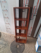 Modern 4-Tier Open Bookshelf & Storage Display Rack | Multipurpose Home & Office Decor
