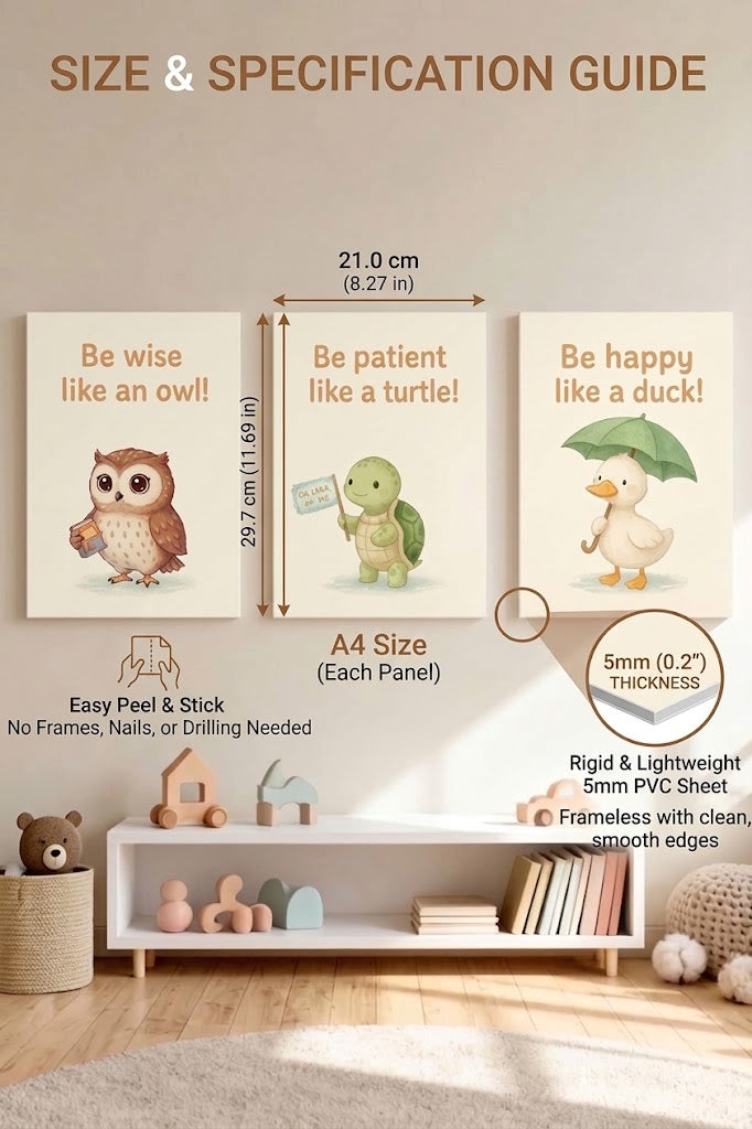 Bring Joy, Wisdom, & Patience to Your Little One’s Space 🌟