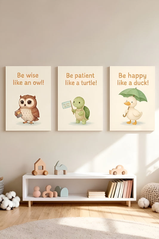 Bring Joy, Wisdom, & Patience to Your Little One’s Space 🌟